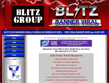 Tablet Screenshot of blitzbannerviral.com